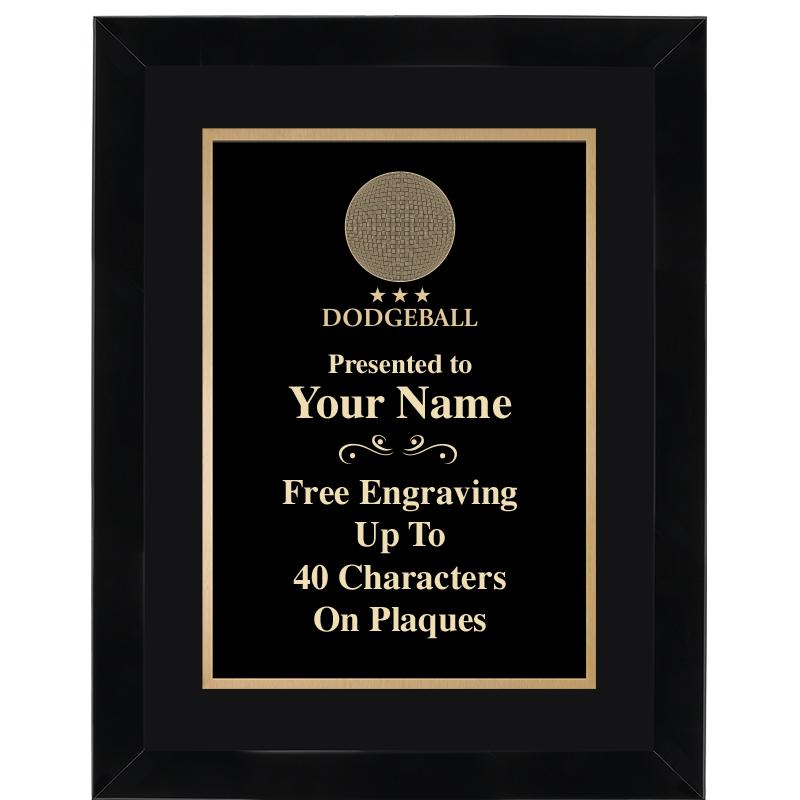 11X14"BLCK WOOD OMEGA FRAME PL