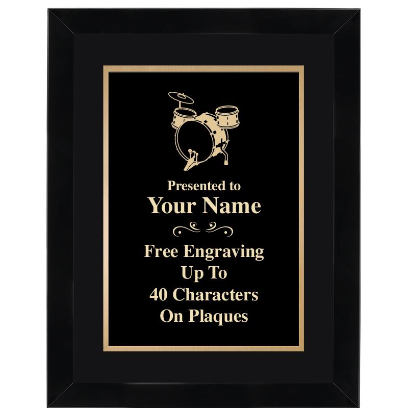 11X14"BLCK WOOD OMEGA FRAME PL