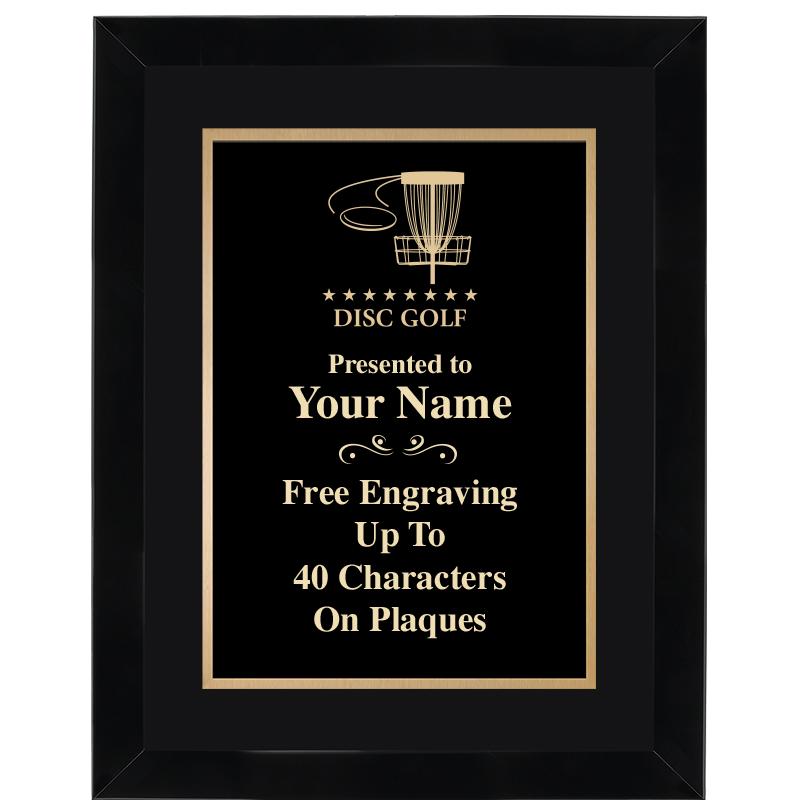 11X14"BLCK WOOD OMEGA FRAME PL