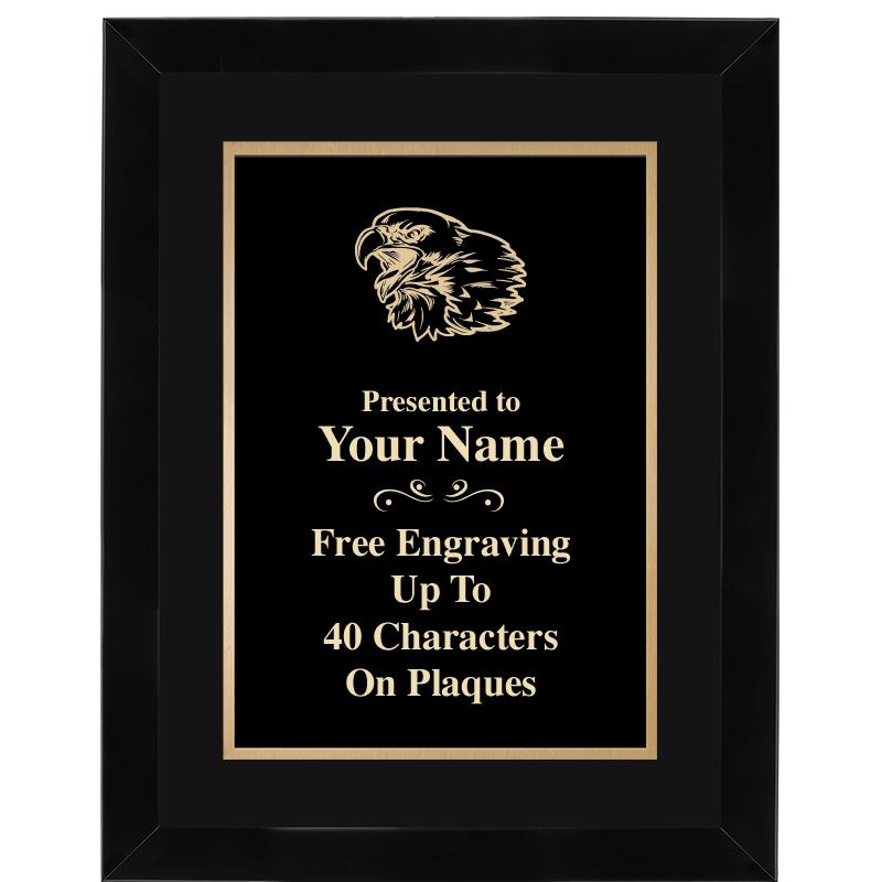 11X14"BLCK WOOD OMEGA FRAME PL