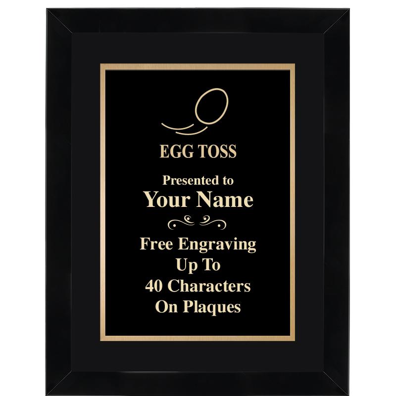 11X14"BLCK WOOD OMEGA FRAME PL