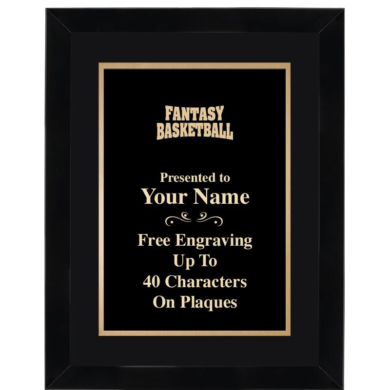 11X14"BLCK WOOD OMEGA FRAME PL