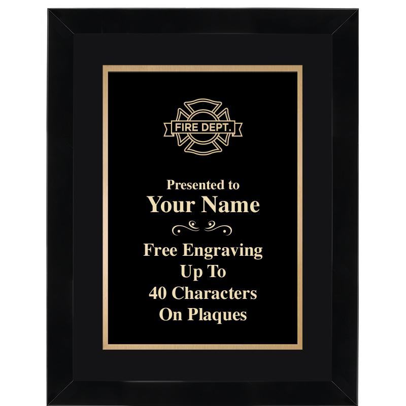 11X14"BLCK WOOD OMEGA FRAME PL