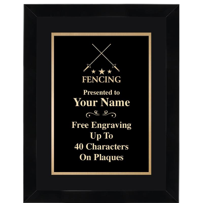 11X14"BLCK WOOD OMEGA FRAME PL