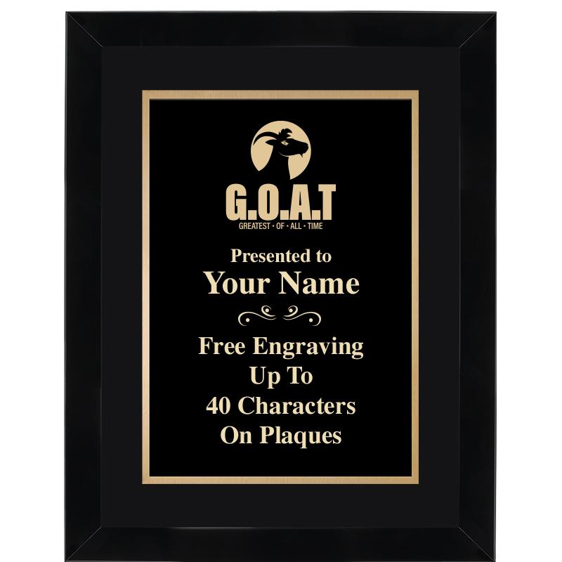 11X14"BLCK WOOD OMEGA FRAME PL