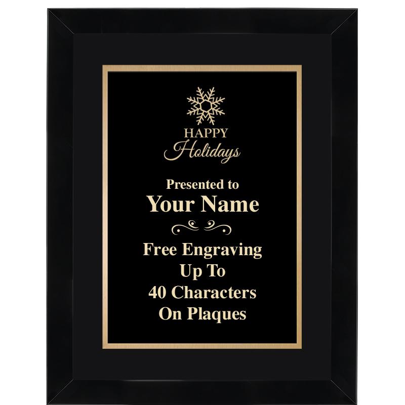 11X14"BLCK WOOD OMEGA FRAME PL