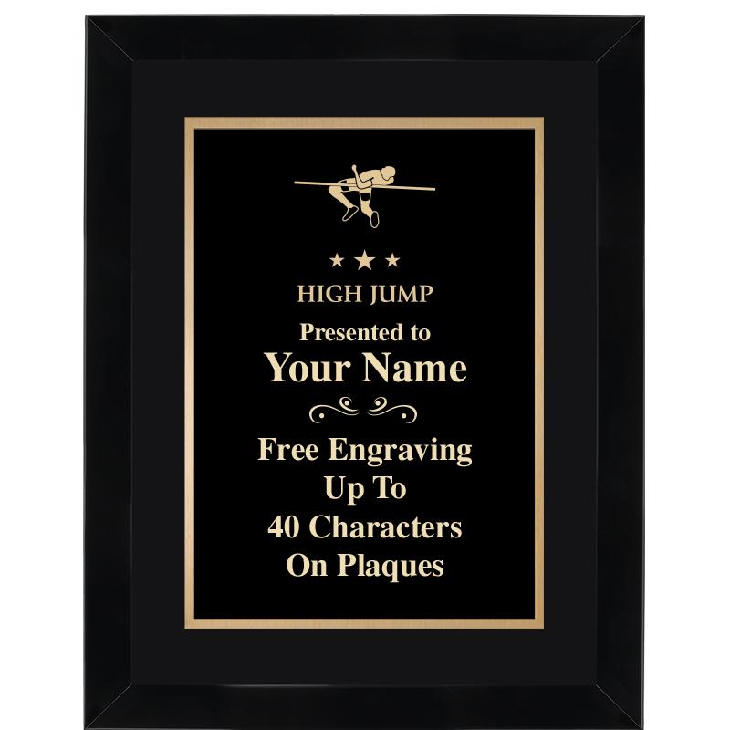 11X14"BLCK WOOD OMEGA FRAME PL