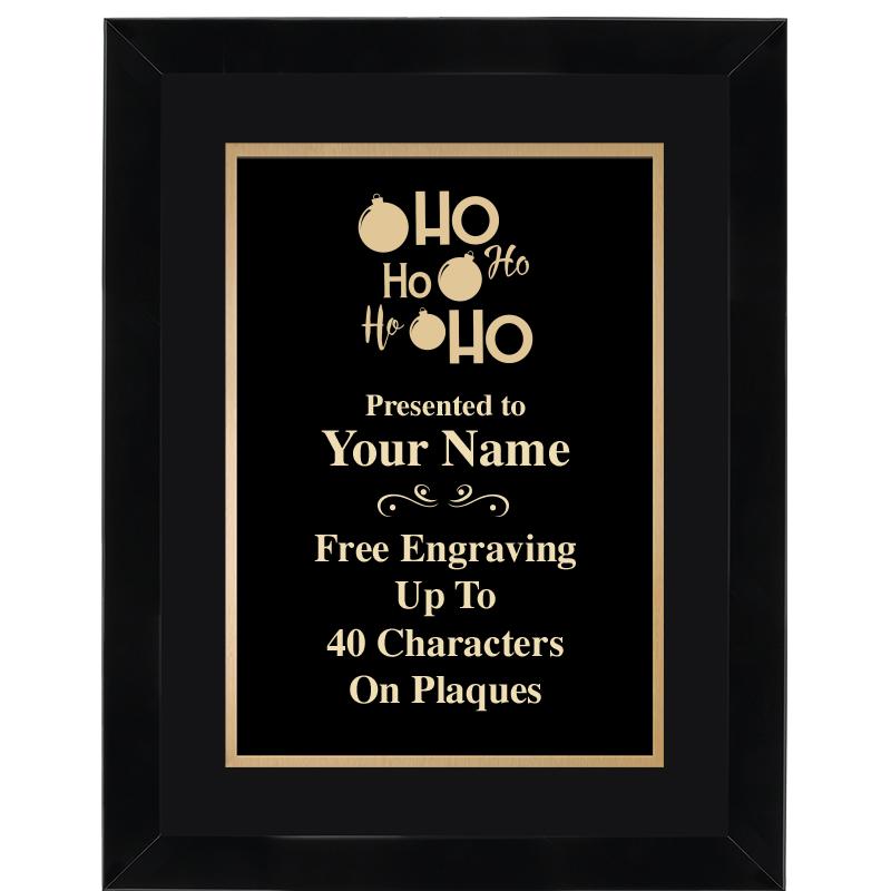 11X14"BLCK WOOD OMEGA FRAME PL