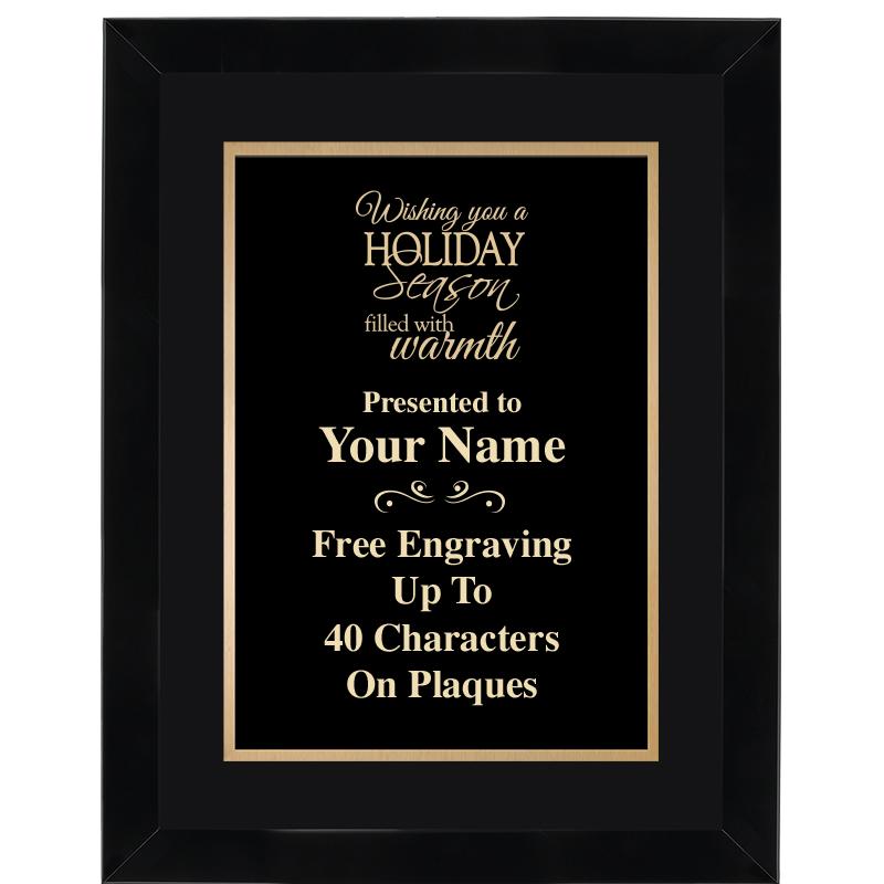 11X14"BLCK WOOD OMEGA FRAME PL