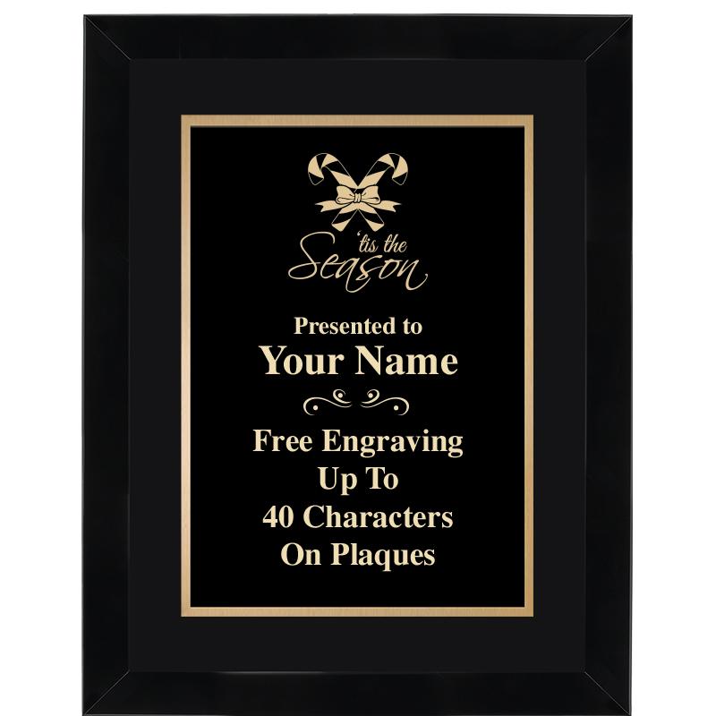 11X14"BLCK WOOD OMEGA FRAME PL