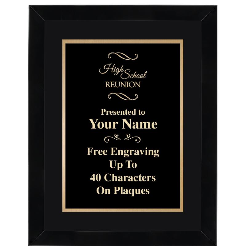 11X14"BLCK WOOD OMEGA FRAME PL