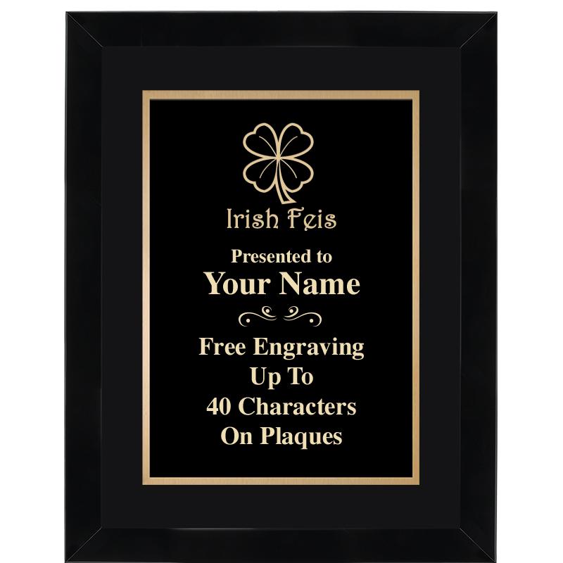 11X14"BLCK WOOD OMEGA FRAME PL