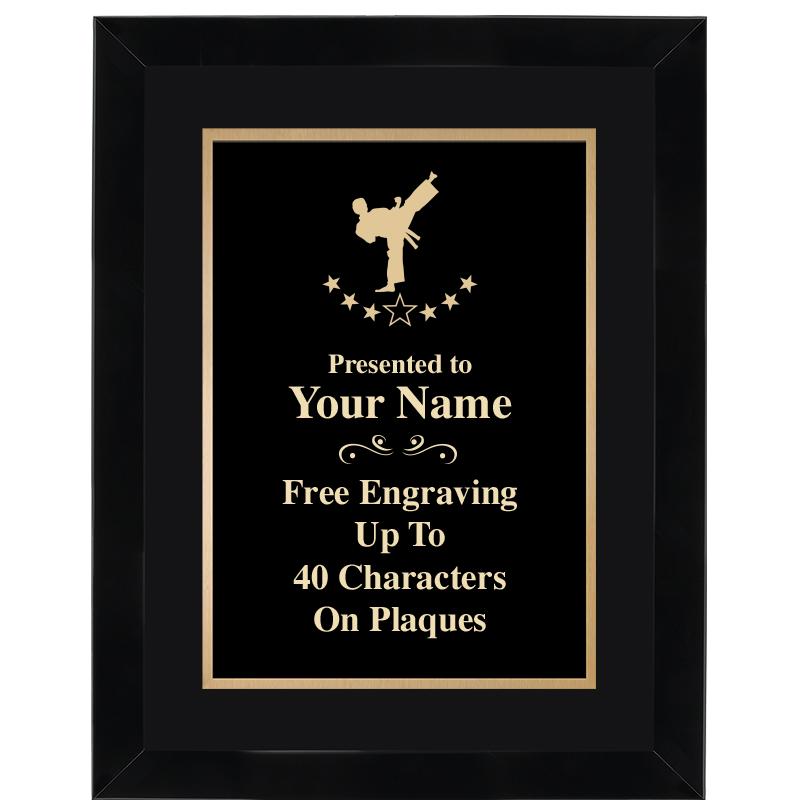 11X14"BLCK WOOD OMEGA FRAME PL