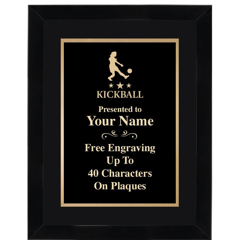 11X14"BLCK WOOD OMEGA FRAME PL