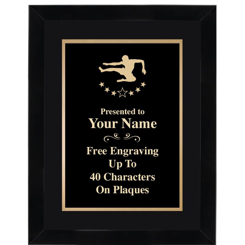 11X14"BLCK WOOD OMEGA FRAME PL