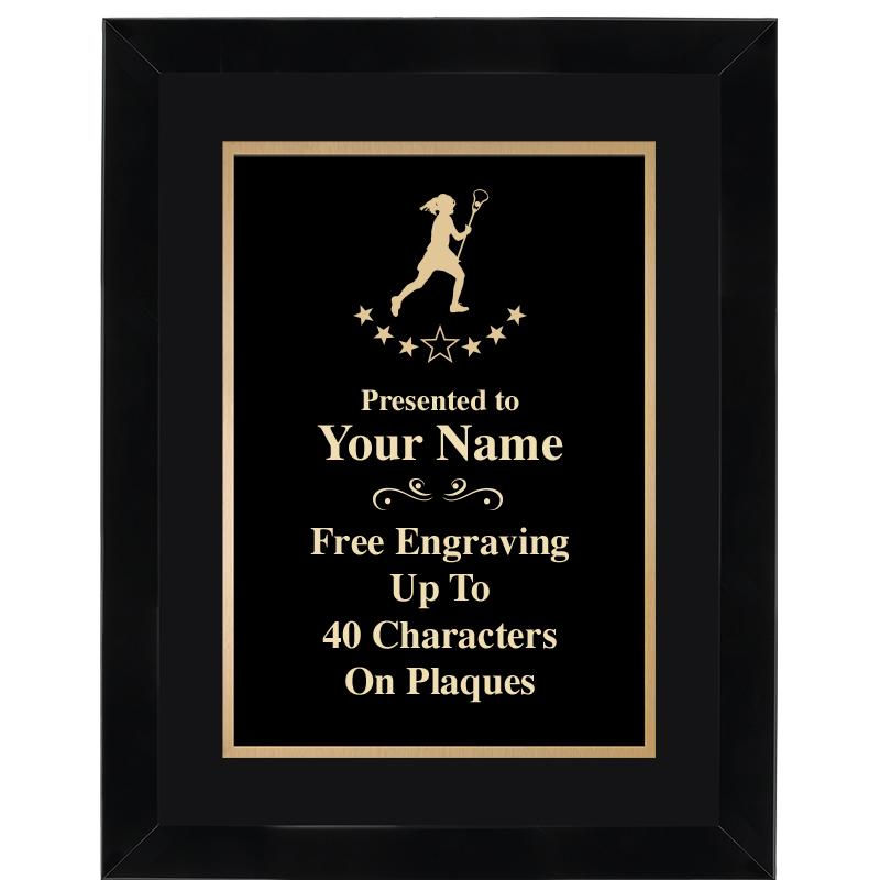 11X14"BLCK WOOD OMEGA FRAME PL