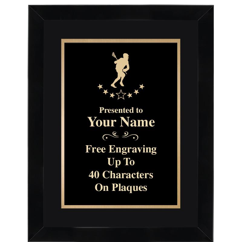 11X14"BLCK WOOD OMEGA FRAME PL