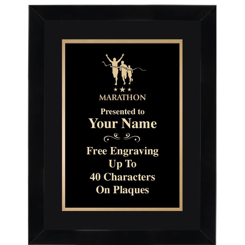 11X14"BLCK WOOD OMEGA FRAME PL