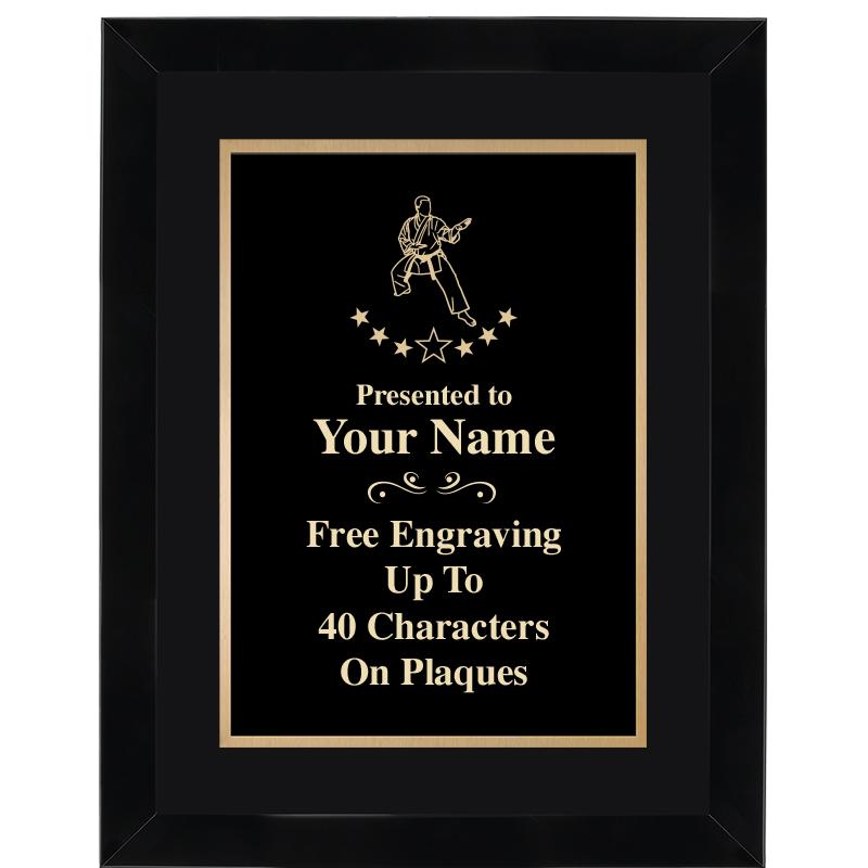 11X14"BLCK WOOD OMEGA FRAME PL