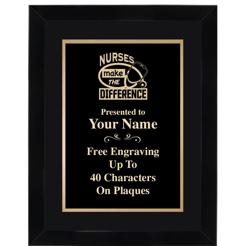 11X14"BLCK WOOD OMEGA FRAME PL