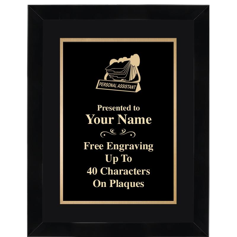 11X14"BLCK WOOD OMEGA FRAME PL