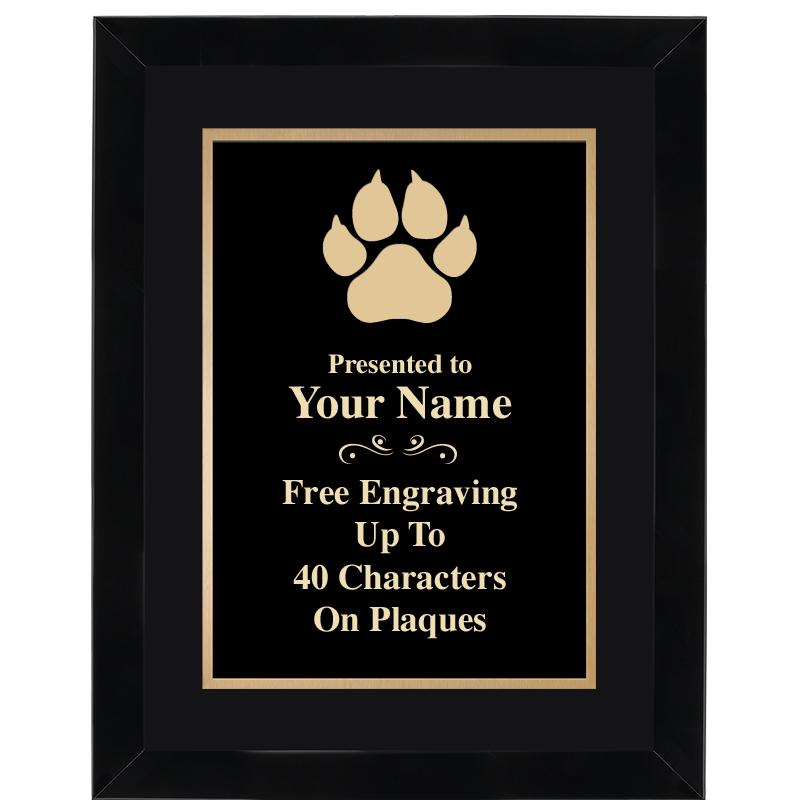 11X14"BLCK WOOD OMEGA FRAME PL