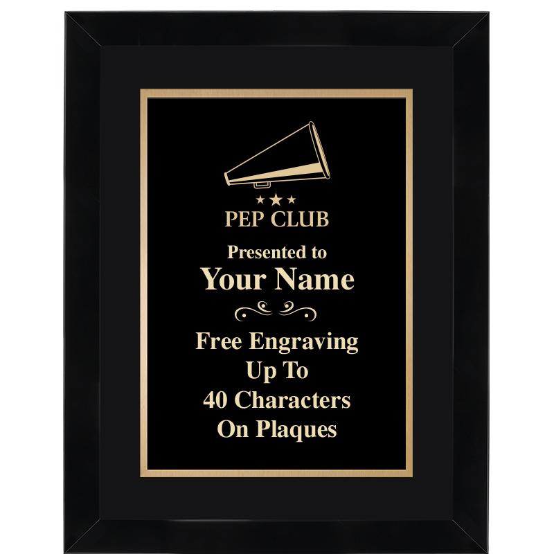 11X14"BLCK WOOD OMEGA FRAME PL