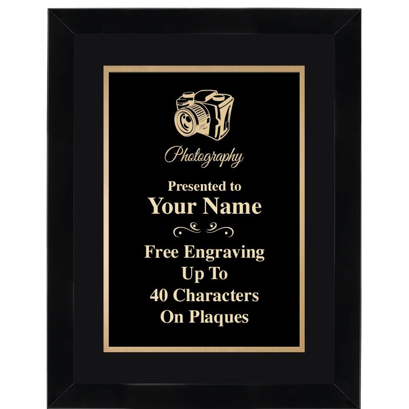 11X14"BLCK WOOD OMEGA FRAME PL