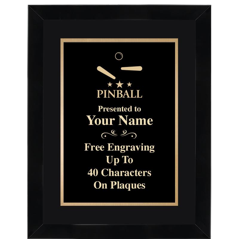 11X14"BLCK WOOD OMEGA FRAME PL