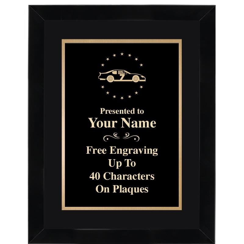 11X14"BLCK WOOD OMEGA FRAME PL