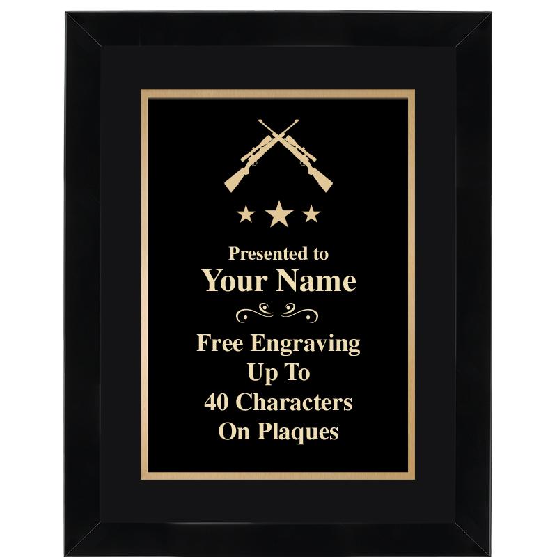 11X14"BLCK WOOD OMEGA FRAME PL