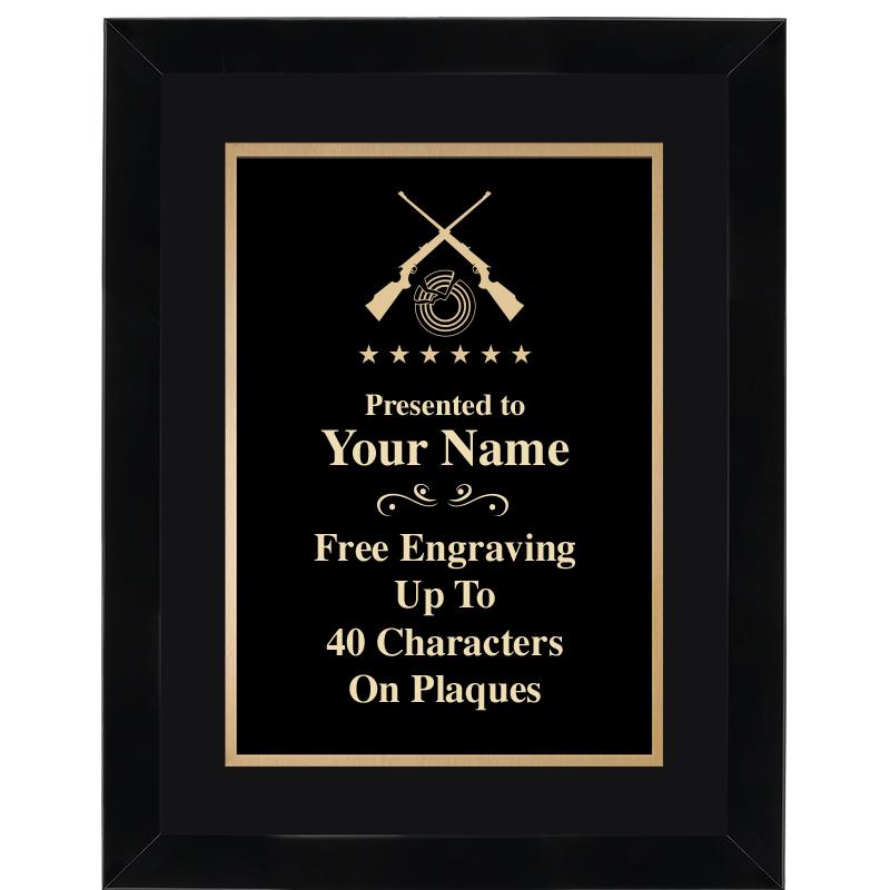 11X14"BLCK WOOD OMEGA FRAME PL