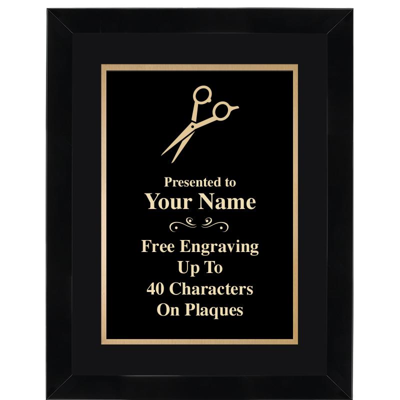 11X14"BLCK WOOD OMEGA FRAME PL