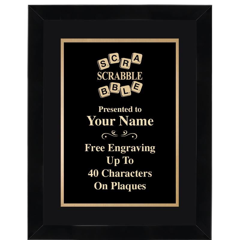 11X14"BLCK WOOD OMEGA FRAME PL