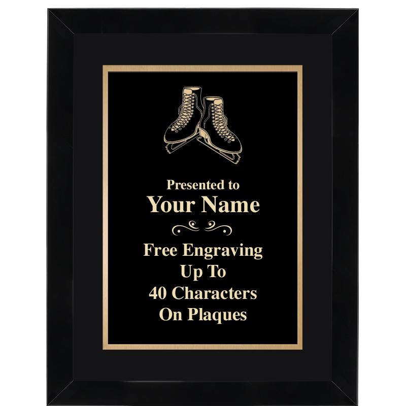 11X14"BLCK WOOD OMEGA FRAME PL