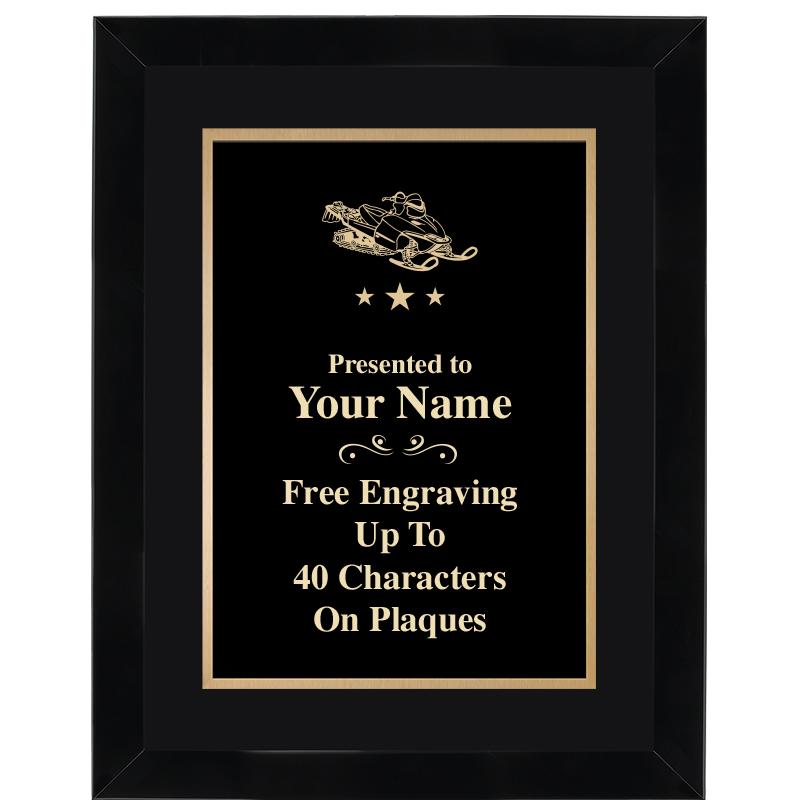 11X14"BLCK WOOD OMEGA FRAME PL