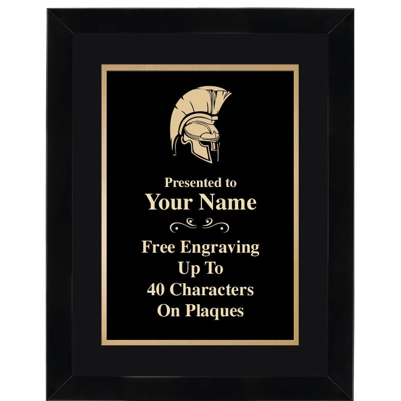 11X14"BLCK WOOD OMEGA FRAME PL