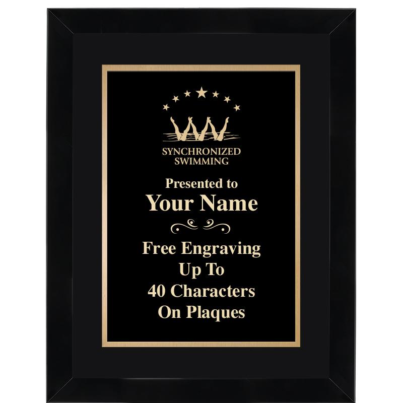 11X14"BLCK WOOD OMEGA FRAME PL