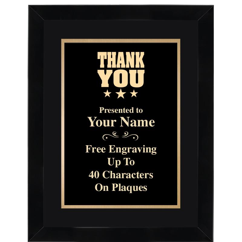 11X14"BLCK WOOD OMEGA FRAME PL