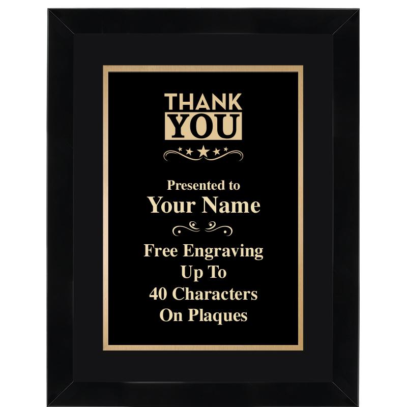 11X14"BLCK WOOD OMEGA FRAME PL