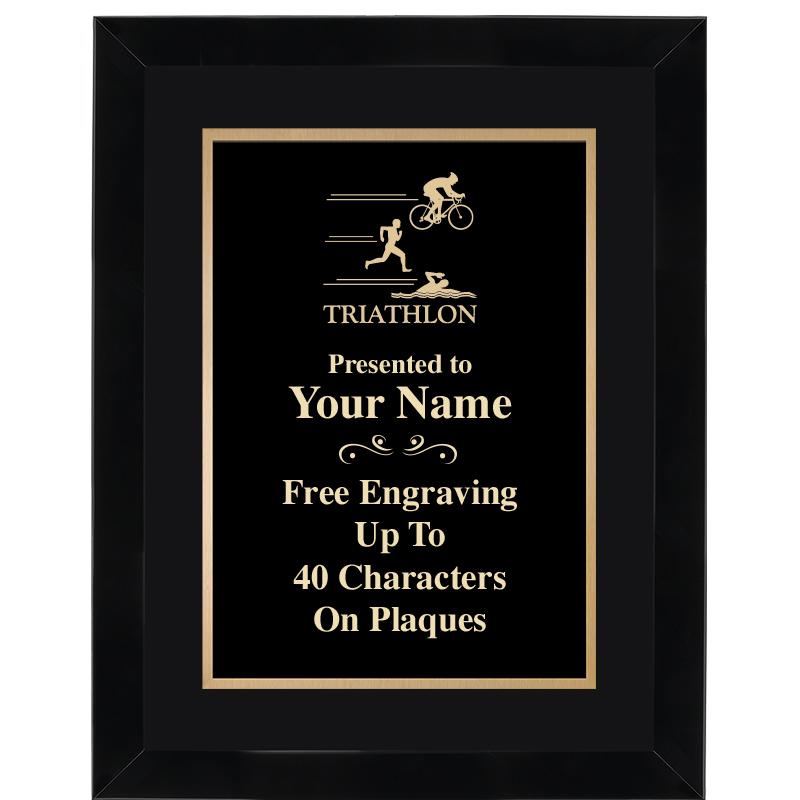 11X14"BLCK WOOD OMEGA FRAME PL