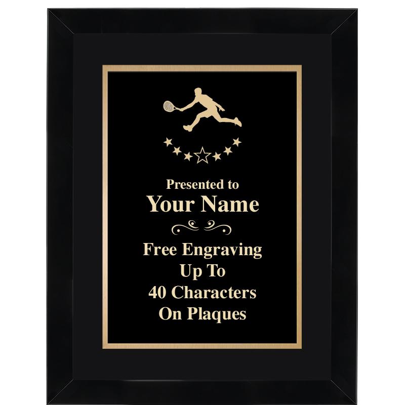 11X14"BLCK WOOD OMEGA FRAME PL