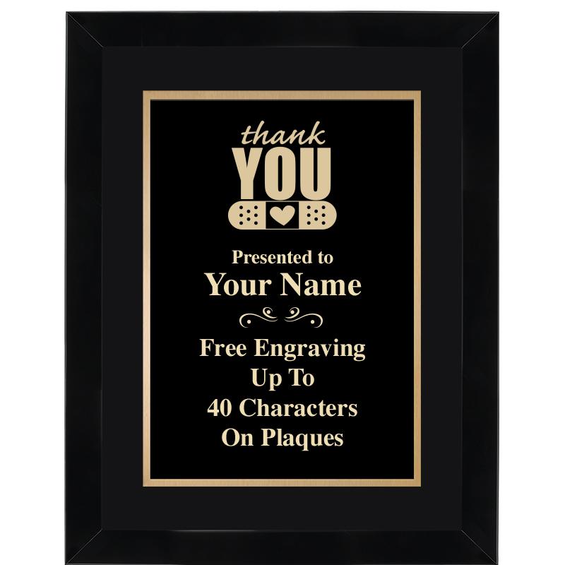 11X14"BLCK WOOD OMEGA FRAME PL