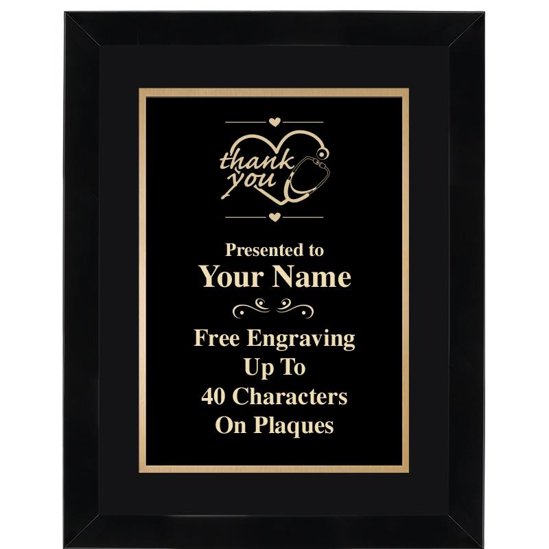 11X14"BLCK WOOD OMEGA FRAME PL