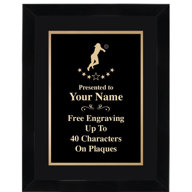 11X14"BLCK WOOD OMEGA FRAME PL