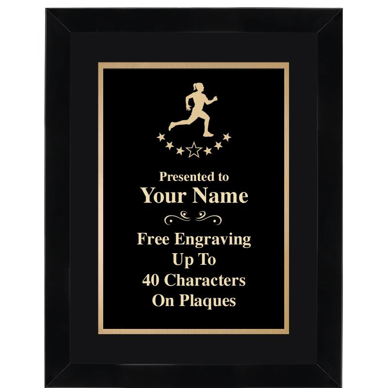 11X14"BLCK WOOD OMEGA FRAME PL