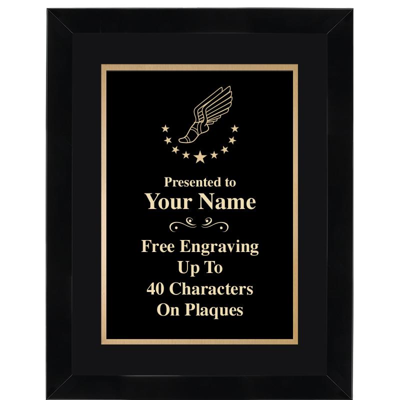 11X14"BLCK WOOD OMEGA FRAME PL