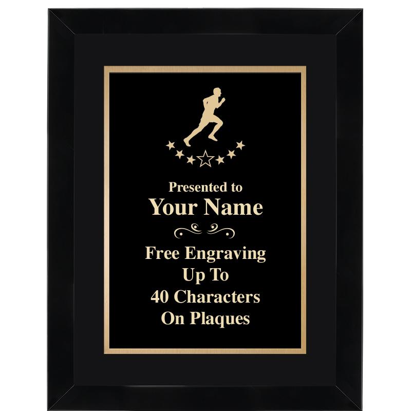 11X14"BLCK WOOD OMEGA FRAME PL