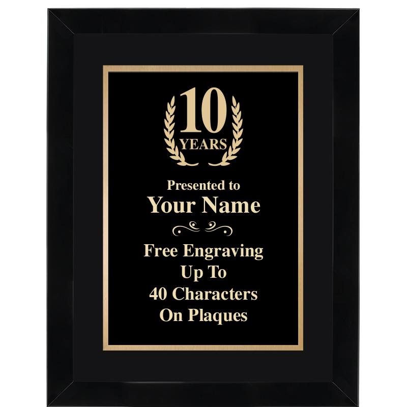 11X14"BLCK WOOD OMEGA FRAME PL