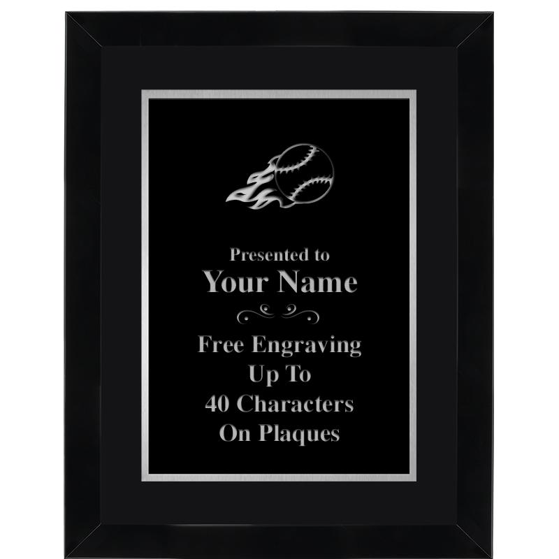 11X14 BLK WD OMEGA FRAME PL SV